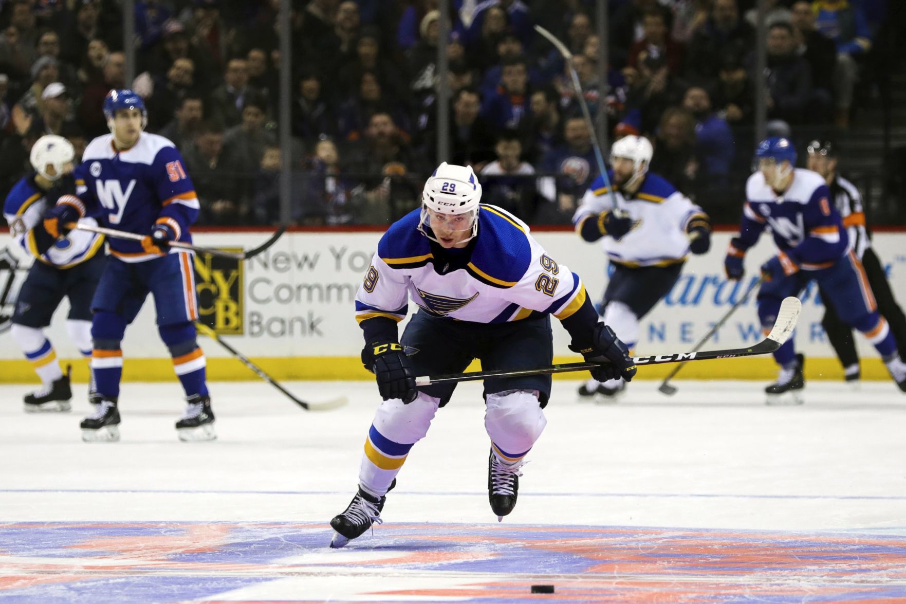 Blues Islanders Hockey